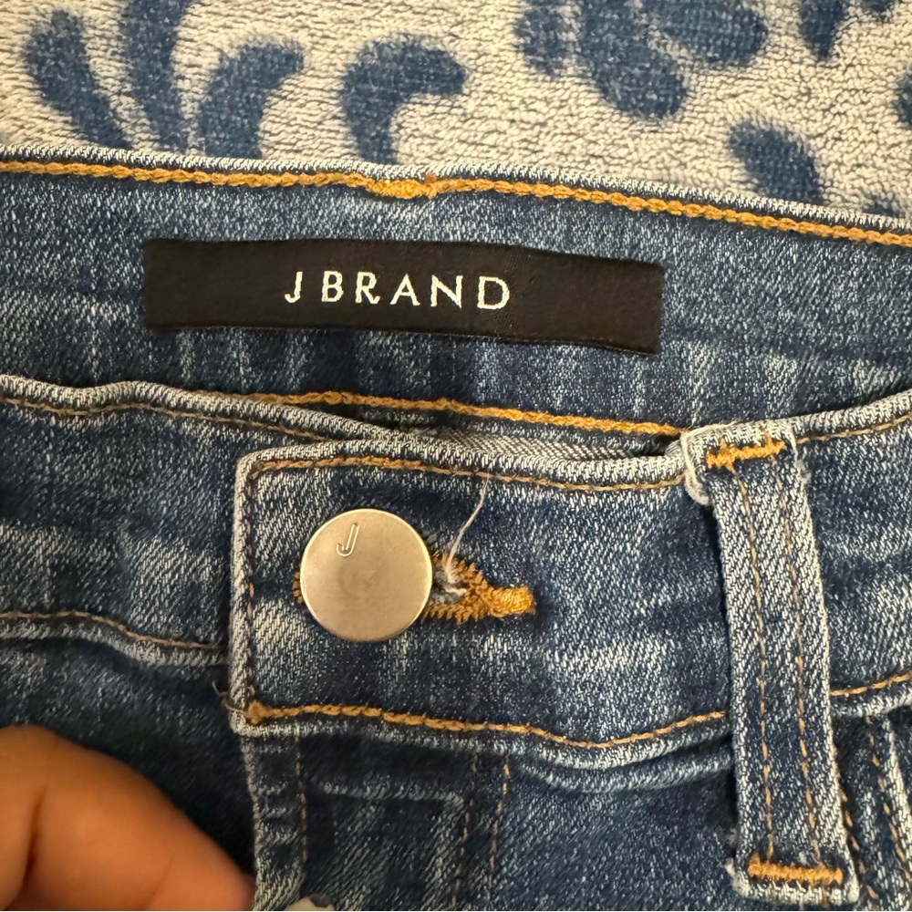 JBrand Indigo Reflective Womens Skinny Jeans Size 26 - Picture 10 of 13